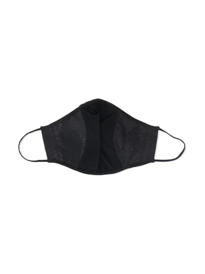 Shop C.p. Company Logo-patch Face Mask In Black