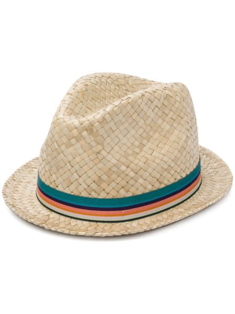 Paul Smith Men Hat Bovens Straw Hat In Neutrals | ModeSens