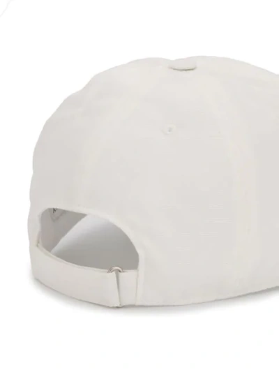 Shop Givenchy Logo Patch Baseball Cap In White