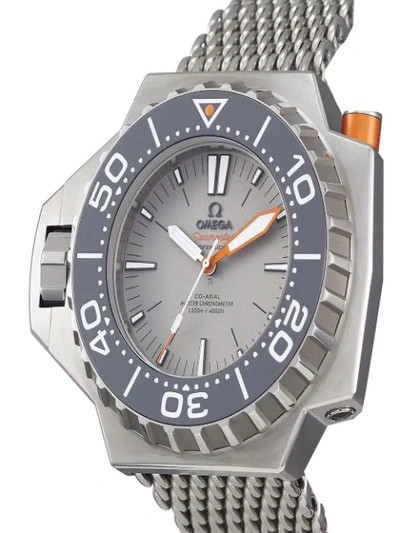 Shop Omega 2020 Unworn Seamaster Ploprof 1200m Watch 55mm In Grey
