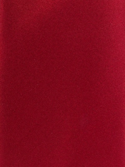 Shop Dolce & Gabbana Skinny Silk Tie In Red
