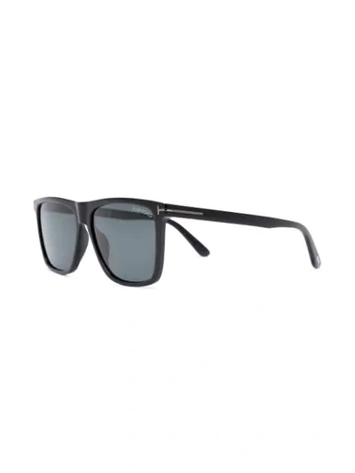 Tom Ford Square Frame Sunglasses In Black
