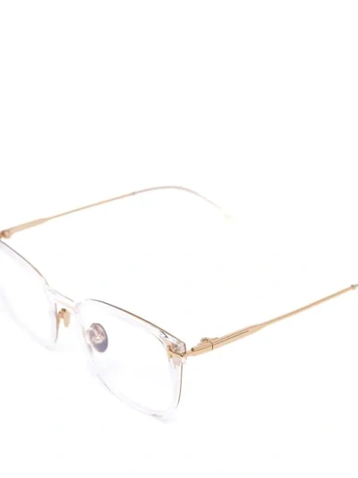 Tom Ford Square-framed Glasses In Neutrals