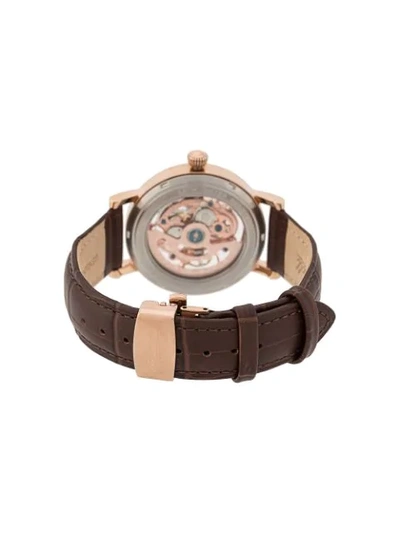 Shop Ingersoll Watches The Herald 40mm Watch In Brown