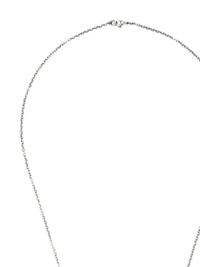 Shop Gucci Gg Marmont Necklace In Silver