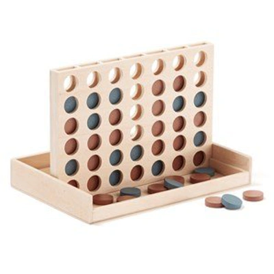Shop Kids Concept Four In A Row Game In Beige