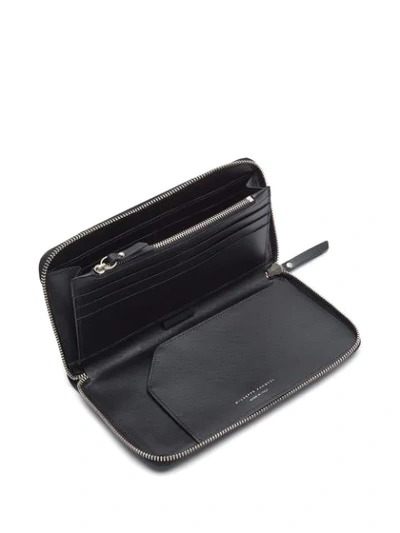 Giuseppe Zanotti Samuel Zip-around Wallet In Black