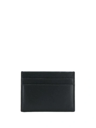 Shop Balenciaga Logo-print Cardholder In Black