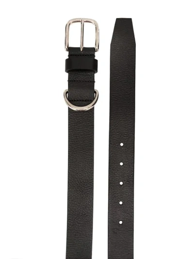 Shop Ami Alexandre Mattiussi D-ring Belt In Black