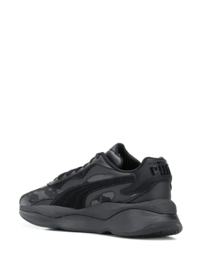 Shop Puma X The Hundreds Rs-pure Sneakers In Black