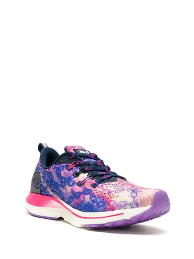 Shop Àlg Corre Printed Sneakers In Purple