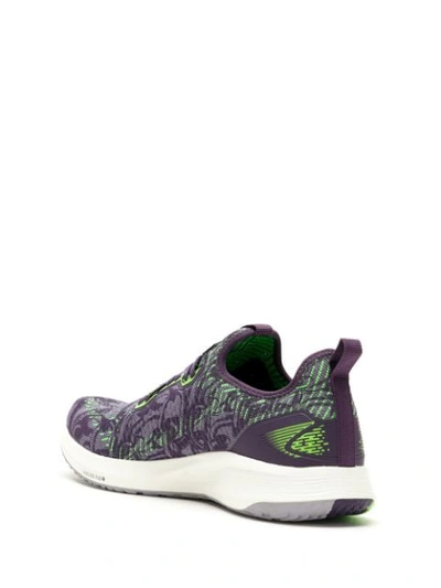 Shop Àlg Sonoro Printed Sneakers In Purple