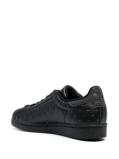 Shop Adidas Originals By Pharrell Williams Superstar Low-top Sneakers In Black
