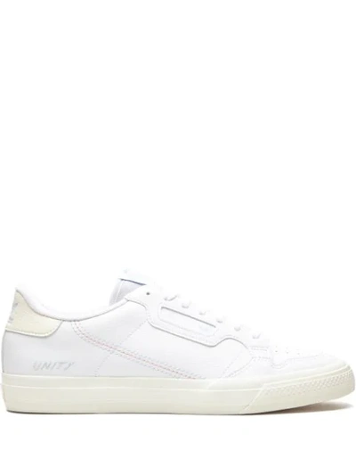 Shop Adidas Originals X Unity Continental Vulc Sneakers In White