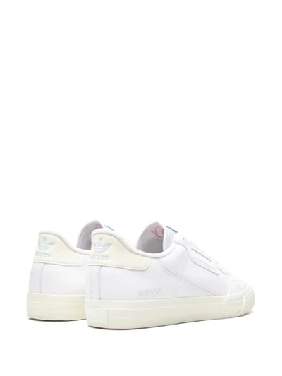 Shop Adidas Originals X Unity Continental Vulc Sneakers In White
