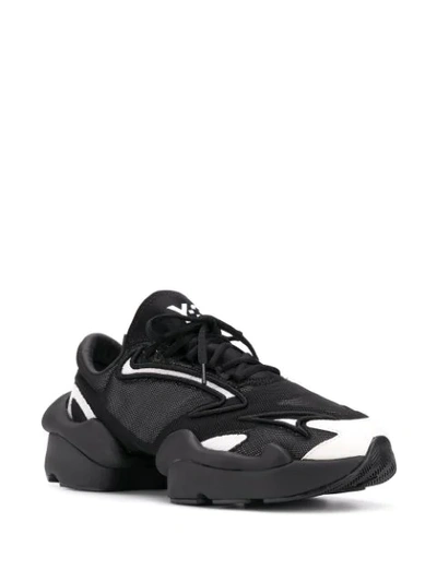 Shop Y-3 Ren Low-top Sneakers In Black