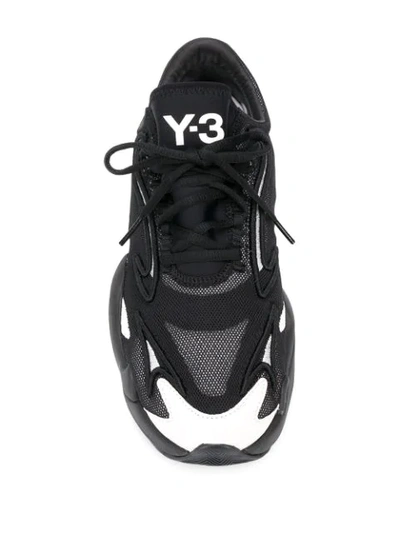 Shop Y-3 Ren Low-top Sneakers In Black