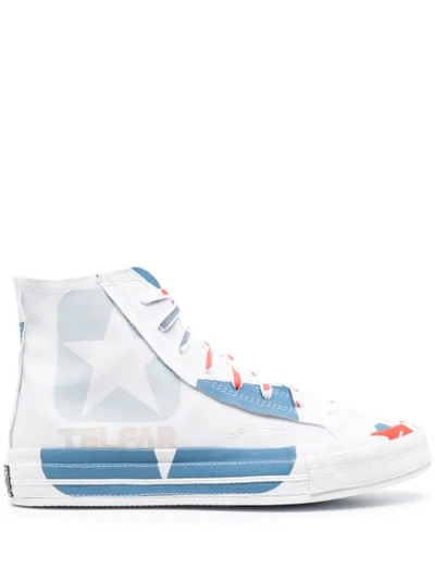 Shop Telfar X Converse Chuck 70 High-top Sneakers In White