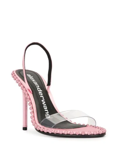 Shop Alexander Wang Nova High-heel Sandals In Pink