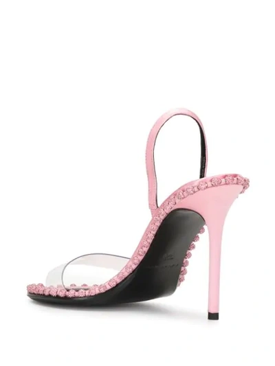 Shop Alexander Wang Nova High-heel Sandals In Pink