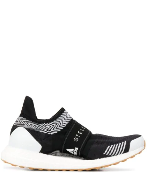 Adidas By Stella Mccartney Ultraboost X 3d Primeknit Sneakers In Black Modesens