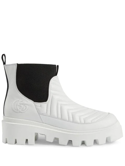 gucci matelasse boots