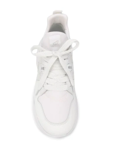 Shop Hogan Interaction Low-top Sneakers In White