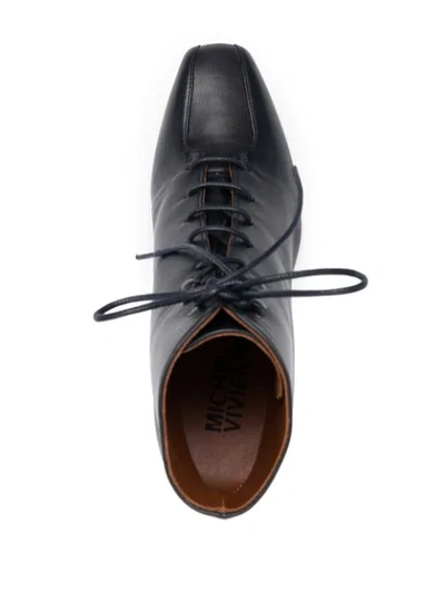 Shop Michel Vivien Klemp Lace-up Boots In Black