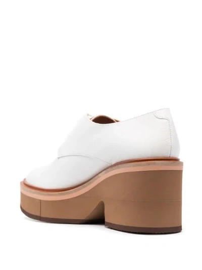 Shop Clergerie Agathe Lace-up Shoes In White