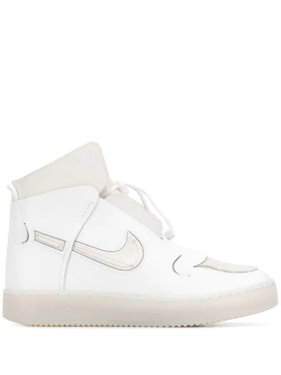 Shop Nike Vandalised High-top Trainers In White