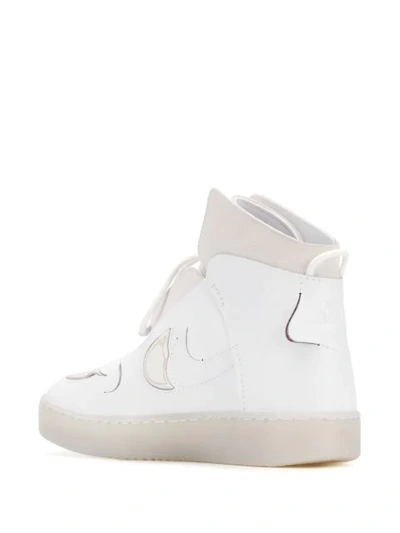 Shop Nike Vandalised High-top Trainers In White