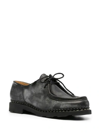 Paraboot Michael Lace-up Loafers In Black