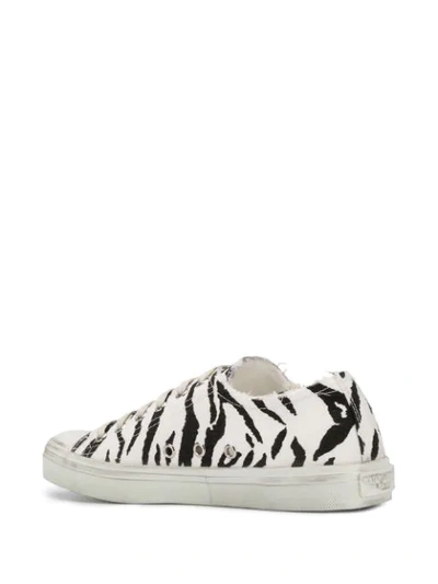 BEDFORD ZEBRA PRINT SNEAKERS