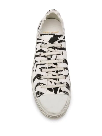 BEDFORD ZEBRA PRINT SNEAKERS