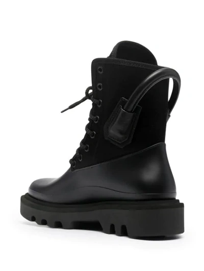 Shop Givenchy Multi-panel Design Ankle Boots In Black