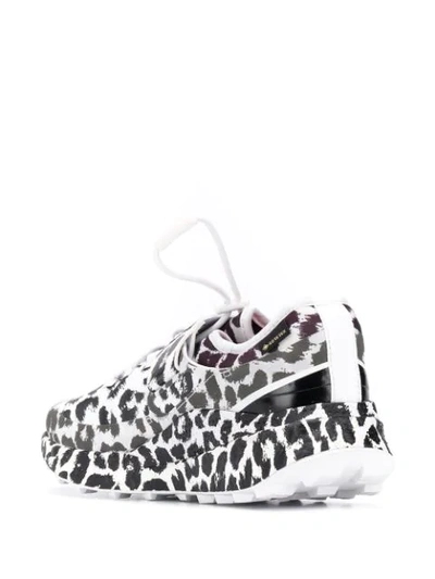 Shop Adidas By Stella Mccartney Outdoor Boost Leopard-print Sneakers In White
