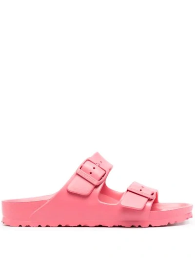 Shop Birkenstock Arizona Eva Double-buckle Sandals In Pink