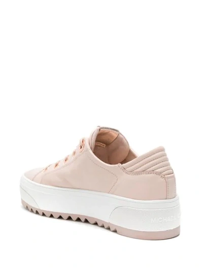 Shop Michael Michael Kors Keegan Low-top Sneakers In Pink