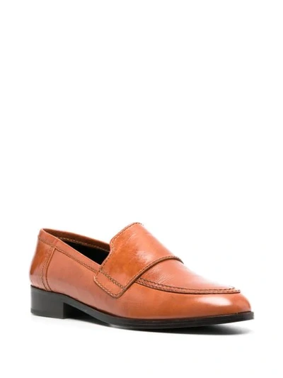 Shop Tila March Hickory Loafers In Brown
