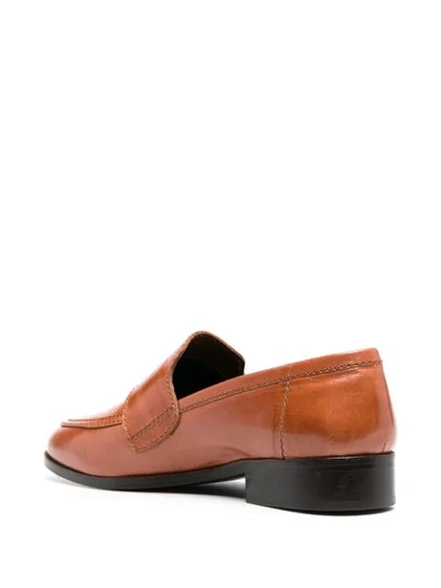Shop Tila March Hickory Loafers In Brown