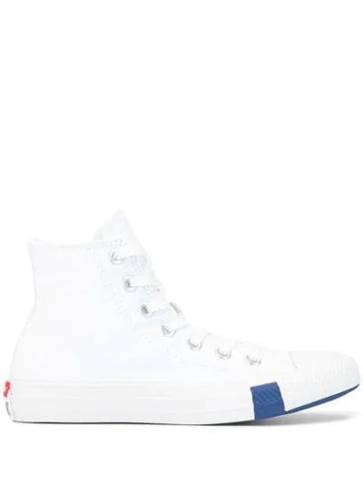 Shop Converse Play Chuck Taylor Hi Sneakers In White