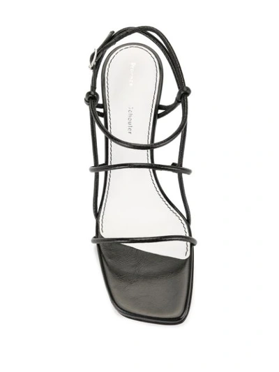Shop Proenza Schouler Strappy Open-toe Sandals In Black