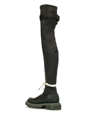 Shop Monse Gao Thigh-high Boots In Black
