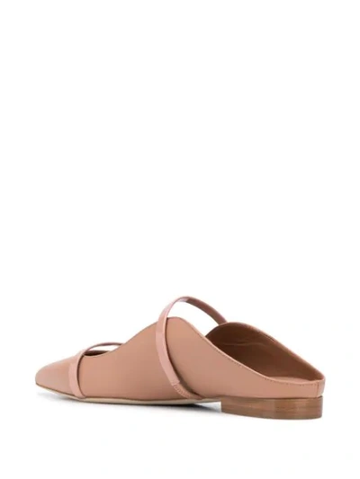 Shop Malone Souliers Maureen 20mm Mules In Neutrals