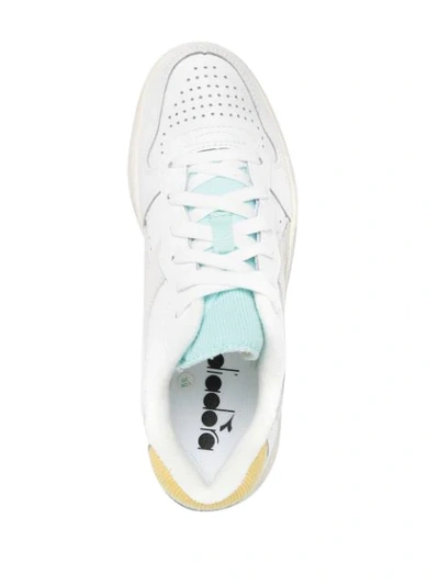 Shop Diadora Basket Low-top Sneakers In White