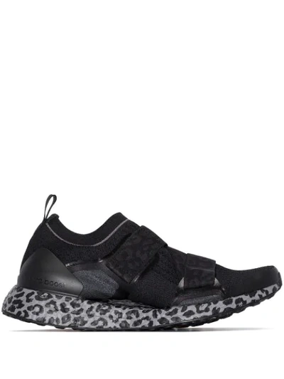 Adidas By Stella Mccartney Ultraboost X Leopard-print Primeblue  Stretch-knit Sneakers In Black | ModeSens