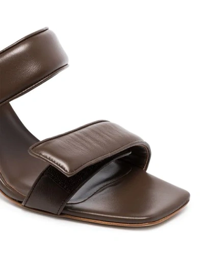 Shop Gia Couture X Pernille Teisbaek Perni 03 80 Sandals In Brown