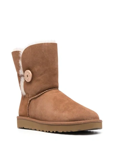 Shop Ugg Bailey Button Ii Boots In Neutrals