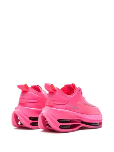 Nike Zoom Double Stacked Sneakers In Pink Blast Black | ModeSens