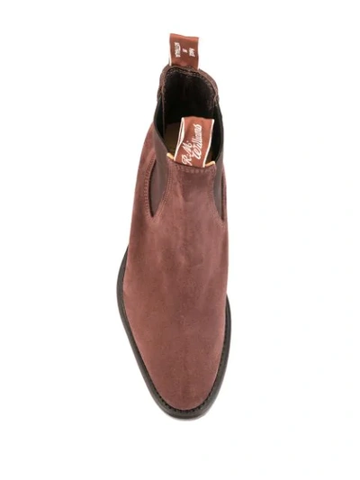 Shop R.m.williams Lady Yearling Chelsea Boots In Brown